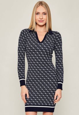 Sukienka dopasowana Guess ze sklepu: Gomez Fashion Store w kategorii: Sukienki - zdjęcie 874714-BD9-10338_GJ255W000011W99