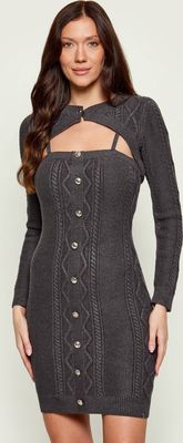 Guess - Sukienka casual ze sklepu: Gomez Fashion Store w kategorii: Sukienki - zdjęcie 874714-BD9-10338_GJ255W000016Z92