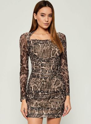 Guess - Sukienka casualowa ze sklepu: Gomez Fashion Store w kategorii: Sukienki - zdjęcie 874714-BD9-10338_GJ255W000018Z95