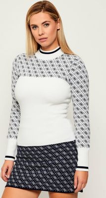 Sweter damski casualowy Guess ze sklepu: Gomez Fashion Store w kategorii: Swetry damskie - zdjęcie 874714-BD9-10338_GJ255W000064Z84