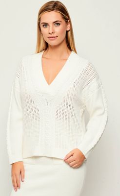 Sweter damski zimowy Guess ze sklepu: Gomez Fashion Store w kategorii: Swetry damskie - zdjęcie 874714-BD9-10338_GJ255W000068J34