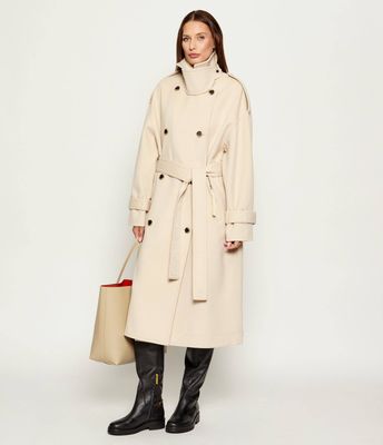 Płaszcz damski na jesień Max & Co. ze sklepu: Gomez Fashion Store w kategorii: Płaszcze damskie - zdjęcie 874714-BD9-10338_MX255W000001218