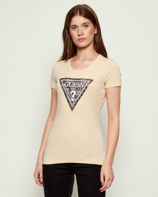 Bluzka damska w stylu młodzieżowym Guess ze sklepu: Gomez Fashion Store w kategorii: Bluzki damskie - zdjęcie 874714-BD9-10338_GJ255W000132W30