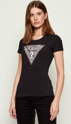 Bluzka damska młodzieżowa na wiosnę Guess ze sklepu: Gomez Fashion Store w kategorii: Bluzki damskie - zdjęcie 874714-BD9-10338_GJ255W000132058