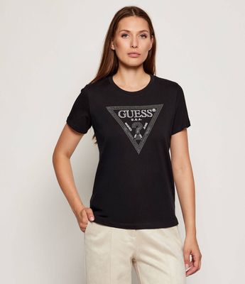 Bluzka damska w stylu młodzieżowym Guess ze sklepu: Gomez Fashion Store w kategorii: Bluzki damskie - zdjęcie 874714-BD9-10338_GJ255W000133058