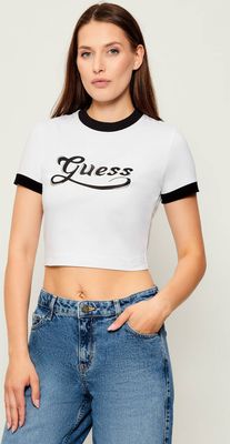 Bluzka damska Guess ze sklepu: Gomez Fashion Store w kategorii: Bluzki damskie - zdjęcie 874714-BD9-10338_GJ255W000134F11