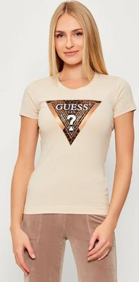 Guess - Bluzka damska wiosenna młodzieżowa ze sklepu: Gomez Fashion Store w kategorii: Bluzki damskie - zdjęcie 874714-BD9-10338_GJ255W000137M31