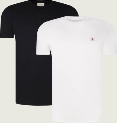 T-shirt męski casual Calvin Klein Jeans ze sklepu: Gomez Fashion Store w kategorii: T-shirty męskie - zdjęcie 874714-BD9-10338_CJ255M000021Y65