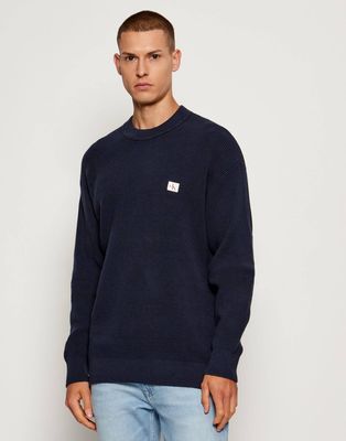 Sweter męski Calvin Klein Jeans ze sklepu: Gomez Fashion Store w kategorii: Swetry męskie - zdjęcie 874714-BD9-10338_CJ255M000024879