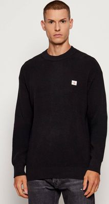 Sweter męski zimowy Calvin Klein Jeans ze sklepu: Gomez Fashion Store w kategorii: Swetry męskie - zdjęcie 874714-BD9-10338_CJ255M000024C64