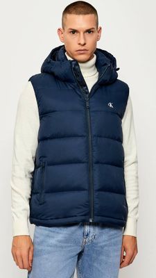 Calvin Klein Jeans - Kamizelka męska jesienna ze sklepu: Gomez Fashion Store w kategorii: Kamizelki męskie - zdjęcie 874714-BD9-10338_CJ255M000030519