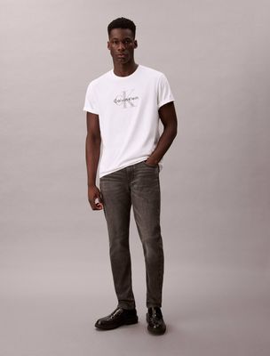 Jeansy męskie casual Calvin Klein Jeans ze sklepu: Gomez Fashion Store w kategorii: Jeansy męskie - zdjęcie 874714-BD9-10338_CJ255M000033Y71