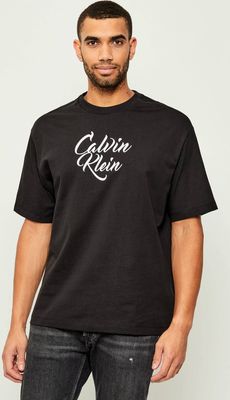 T-shirt męski w stylu młodzieżowym Calvin Klein Jeans ze sklepu: Gomez Fashion Store w kategorii: T-shirty męskie - zdjęcie 874714-BD9-10338_CJ255M000041C64