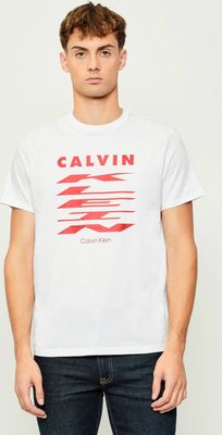 T-shirt męski wiosenny Calvin Klein Jeans ze sklepu: Gomez Fashion Store w kategorii: T-shirty męskie - zdjęcie 874714-BD9-10338_CJ255M000042C65