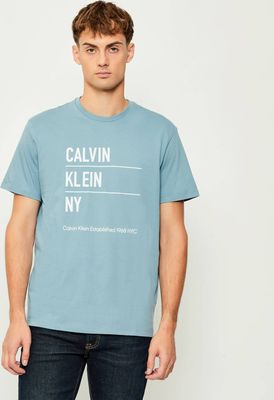 T-shirt męski na wiosnę Calvin Klein Jeans ze sklepu: Gomez Fashion Store w kategorii: T-shirty męskie - zdjęcie 874714-BD9-10338_CJ255M000044Y77