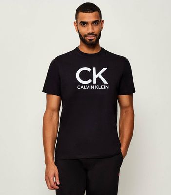Calvin Klein Jeans - T-shirt męski w stylu młodzieżowym ze sklepu: Gomez Fashion Store w kategorii: T-shirty męskie - zdjęcie 874714-BD9-10338_CJ255M000045C64