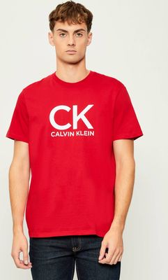 T-shirt męski Calvin Klein Jeans ze sklepu: Gomez Fashion Store w kategorii: T-shirty męskie - zdjęcie 874714-BD9-10338_CJ255M000045Y53