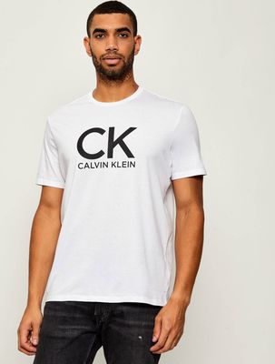 T-shirt męski Calvin Klein Jeans ze sklepu: Gomez Fashion Store w kategorii: T-shirty męskie - zdjęcie 874714-BD9-10338_CJ255M000045C65