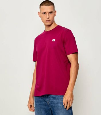 T-shirt męski casualowy Calvin Klein Jeans ze sklepu: Gomez Fashion Store w kategorii: T-shirty męskie - zdjęcie 874714-BD9-10338_CJ255M000050207