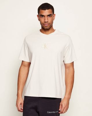T-shirt męski na wiosnę Calvin Klein Jeans ze sklepu: Gomez Fashion Store w kategorii: T-shirty męskie - zdjęcie 874714-BD9-10338_CJ255M000064W15