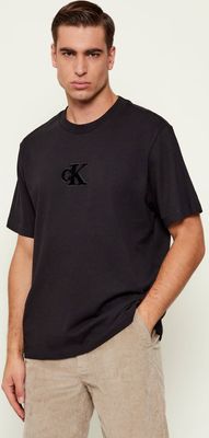 T-shirt męski casual Calvin Klein Jeans ze sklepu: Gomez Fashion Store w kategorii: T-shirty męskie - zdjęcie 874714-BD9-10338_CJ255M000064C64