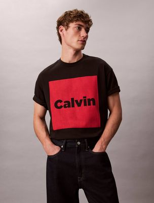 T-shirt męski na wiosnę Calvin Klein Jeans ze sklepu: Gomez Fashion Store w kategorii: T-shirty męskie - zdjęcie 874714-BD9-10338_CJ255M000074C64