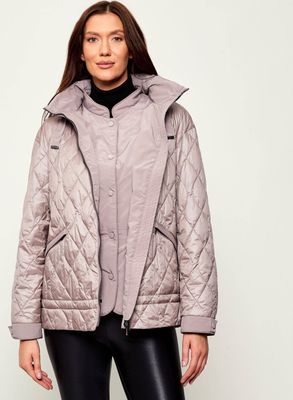Kurtka damska na jesień Diego M ze sklepu: Gomez Fashion Store w kategorii: Kurtki damskie - zdjęcie 874714-BD9-10338_DM254W000004563