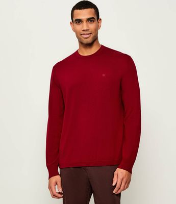 Sweter męski Calvin Klein ze sklepu: Gomez Fashion Store w kategorii: Swetry męskie - zdjęcie 874714-BD9-10338_CK255M000158255