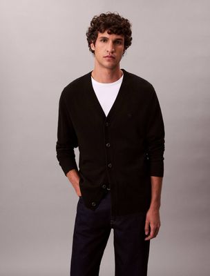 Sweter męski Calvin Klein ze sklepu: Gomez Fashion Store w kategorii: Swetry męskie - zdjęcie 874714-BD9-10338_CK255M000159544