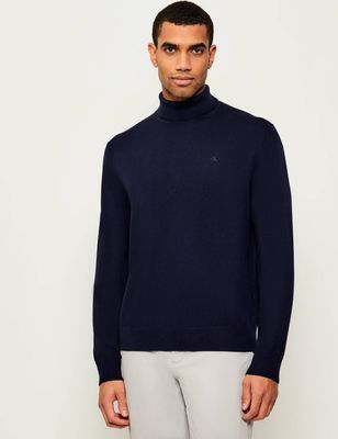 Sweter męski casual Calvin Klein ze sklepu: Gomez Fashion Store w kategorii: Swetry męskie - zdjęcie 874714-BD9-10338_CK255M000162227