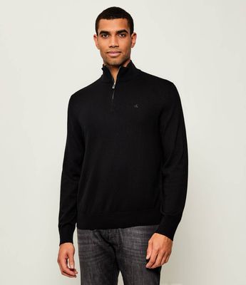 Sweter męski wiosenny Calvin Klein ze sklepu: Gomez Fashion Store w kategorii: Swetry męskie - zdjęcie 874714-BD9-10338_CK255M000163544