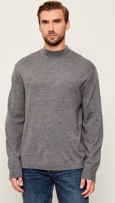 Sweter męski casual Calvin Klein ze sklepu: Gomez Fashion Store w kategorii: Swetry męskie - zdjęcie 874714-BD9-10338_CK255M000166D64