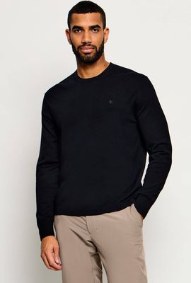 Sweter męski casual Calvin Klein ze sklepu: Gomez Fashion Store w kategorii: Swetry męskie - zdjęcie 874714-BD9-10338_CK255M000166544