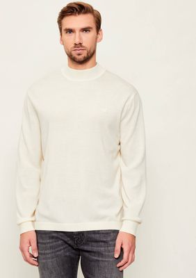 Calvin Klein - Sweter męski zimowy ze sklepu: Gomez Fashion Store w kategorii: Swetry męskie - zdjęcie 874714-BD9-10338_CK255M000166E48