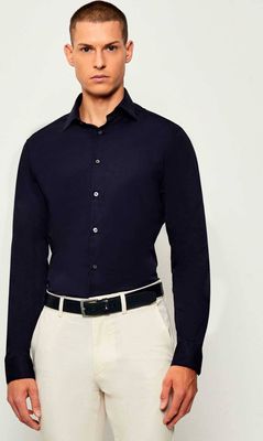 Koszula męska casual Calvin Klein ze sklepu: Gomez Fashion Store w kategorii: Koszule męskie - zdjęcie 874714-BD9-10338_CK255M000180E61