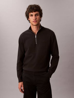 Sweter męski Calvin Klein ze sklepu: Gomez Fashion Store w kategorii: Swetry męskie - zdjęcie 874714-BD9-10338_CK255M000190544