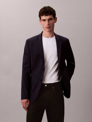 Marynarka męska na jesień Calvin Klein ze sklepu: Gomez Fashion Store w kategorii: Marynarki męskie - zdjęcie 874714-BD9-10338_CK255M000204074