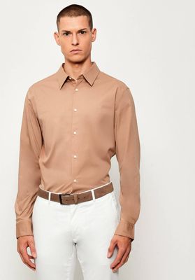 Koszula męska casualowa Calvin Klein ze sklepu: Gomez Fashion Store w kategorii: Koszule męskie - zdjęcie 874714-BD9-10338_CK255M000211E95