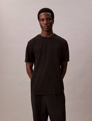 T-shirt męski casual Calvin Klein ze sklepu: Gomez Fashion Store w kategorii: T-shirty męskie - zdjęcie 874714-BD9-10338_CK255M000212544
