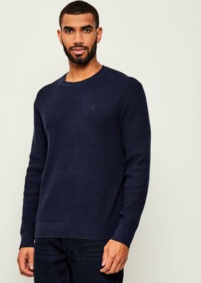 Calvin Klein - Sweter męski casualowy ze sklepu: Gomez Fashion Store w kategorii: Swetry męskie - zdjęcie 874714-BD9-10338_CK255M000216227