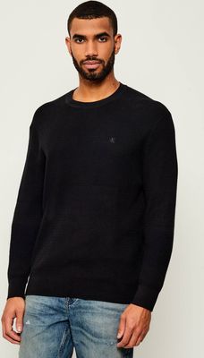 Sweter męski Calvin Klein ze sklepu: Gomez Fashion Store w kategorii: Swetry męskie - zdjęcie 874714-BD9-10338_CK255M000216544