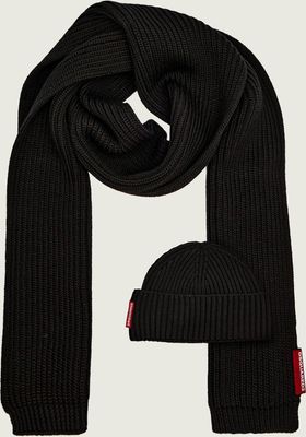 Szalik Dsquared2 ze sklepu: Gomez Fashion Store w kategorii: Szaliki męskie - zdjęcie 874714-BD9-10338_DQ255M000019212