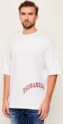 T-shirt męski na wiosnę Dsquared2 ze sklepu: Gomez Fashion Store w kategorii: T-shirty męskie - zdjęcie 874714-BD9-10338_DQ255M000038299