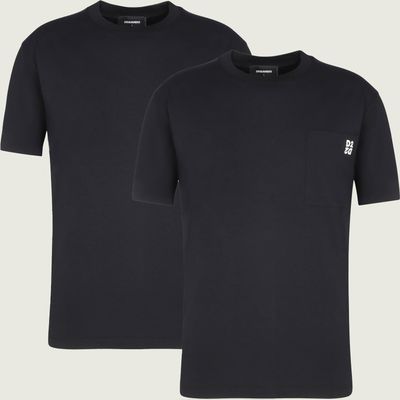T-shirt męski na wiosnę Dsquared2 ze sklepu: Gomez Fashion Store w kategorii: T-shirty męskie - zdjęcie 874714-BD9-10338_DQ255M000047900