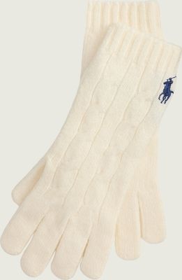 Polo Ralph Lauren - Rękawiczki ze sklepu: Gomez Fashion Store w kategorii: Rękawiczki damskie - zdjęcie 874714-BD9-10338_PR255W000008AP2