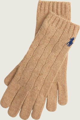 Rękawiczki Polo Ralph Lauren ze sklepu: Gomez Fashion Store w kategorii: Rękawiczki damskie - zdjęcie 874714-BD9-10338_PR255W000008OB4