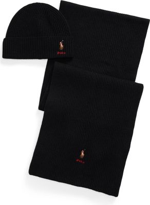 Czapka zimowa damska Polo Ralph Lauren ze sklepu: Gomez Fashion Store w kategorii: Czapki zimowe damskie - zdjęcie 874714-BD9-10338_PR255W000027E38