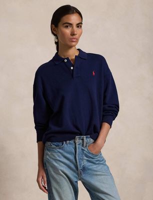 Bluza damska na jesień Polo Ralph Lauren ze sklepu: Gomez Fashion Store w kategorii: Bluzy damskie - zdjęcie 874714-BD9-10338_PR255W000031E63