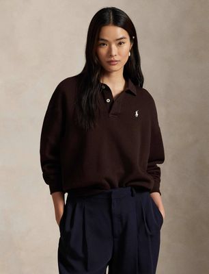 Bluza damska casual jesienna Polo Ralph Lauren ze sklepu: Gomez Fashion Store w kategorii: Bluzy damskie - zdjęcie 874714-BD9-10338_PR255W00003184N