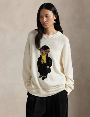 Sweter damski casual Polo Ralph Lauren ze sklepu: Gomez Fashion Store w kategorii: Swetry damskie - zdjęcie 874714-BD9-10338_PR255W000047FP1